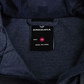 Endura Damen Hummvee Waterproof Hoodie Jacke (Größe S, blau)