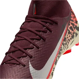 Nike Mercurial Superfly 10 Academy Herren Burgundy Crush/Metallic Silver 39