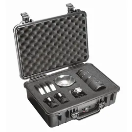 Peli Protector 1500 schwarz + Schaumstoff