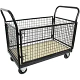 Baumarktplus Gitterwagen Plattformwagen 500 kg Transportwagen Gitterrollwagen