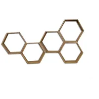 Asir Wandregal 37 x 10 x 40 cm Braun
