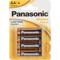 Panasonic Batterie AA 12x4er (1 Stk., AA), Batterien +