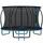 Thunder Gartentrampolin Ultra 366 cm inkl. Sicherheitsnetz Blau