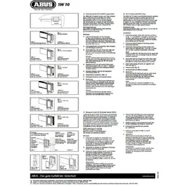 ABUS SW10 Farbe: Weiß