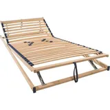 Sleeptex Lattenrost, Holz, Kunststoff, Birke, Schichtholz, 90x190 cm, Made in Germany, Über- und Sondergrößen erhältlich, Federholzleisten verleimt, Federleisten mit Duokappen, individuelle Liegehärteeinstellung, verstellbar, alternative Größen erhältlich, Schlafzimmer, Lattenroste, Lattenrost verstellbar