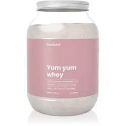 BeastPink Yum Yum Whey Molkenprotein für Damen Geschmack Strawberry Splash 1000 g