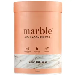 marble Kollagen Pulver aus Weidehaltung Peach-Hibiscus 0.45 kg Schwarz 