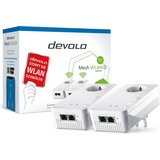 devolo Mesh WLAN 2 Starter Kit 2400 Mbit/s Eingebauter Ethernet-Anschluss Weiß 2