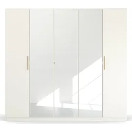 Rauch Drehtürenschrank Skandi by Quadra Spin 226 x 210 x 54 cm Weiß