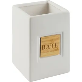 Beliani Kourou Badaccessoires Set 4-teilig Beige