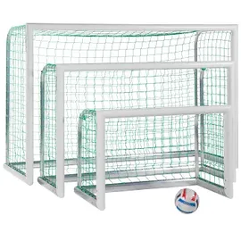 Sport-Thieme Fußballtor Weiß/Grün 1,20 x 0,80 m