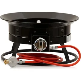 BBQ-Toro Gas Feuerstelle mit Lavasteinen | 48 cm - 12 kW Gasfeuerstelle