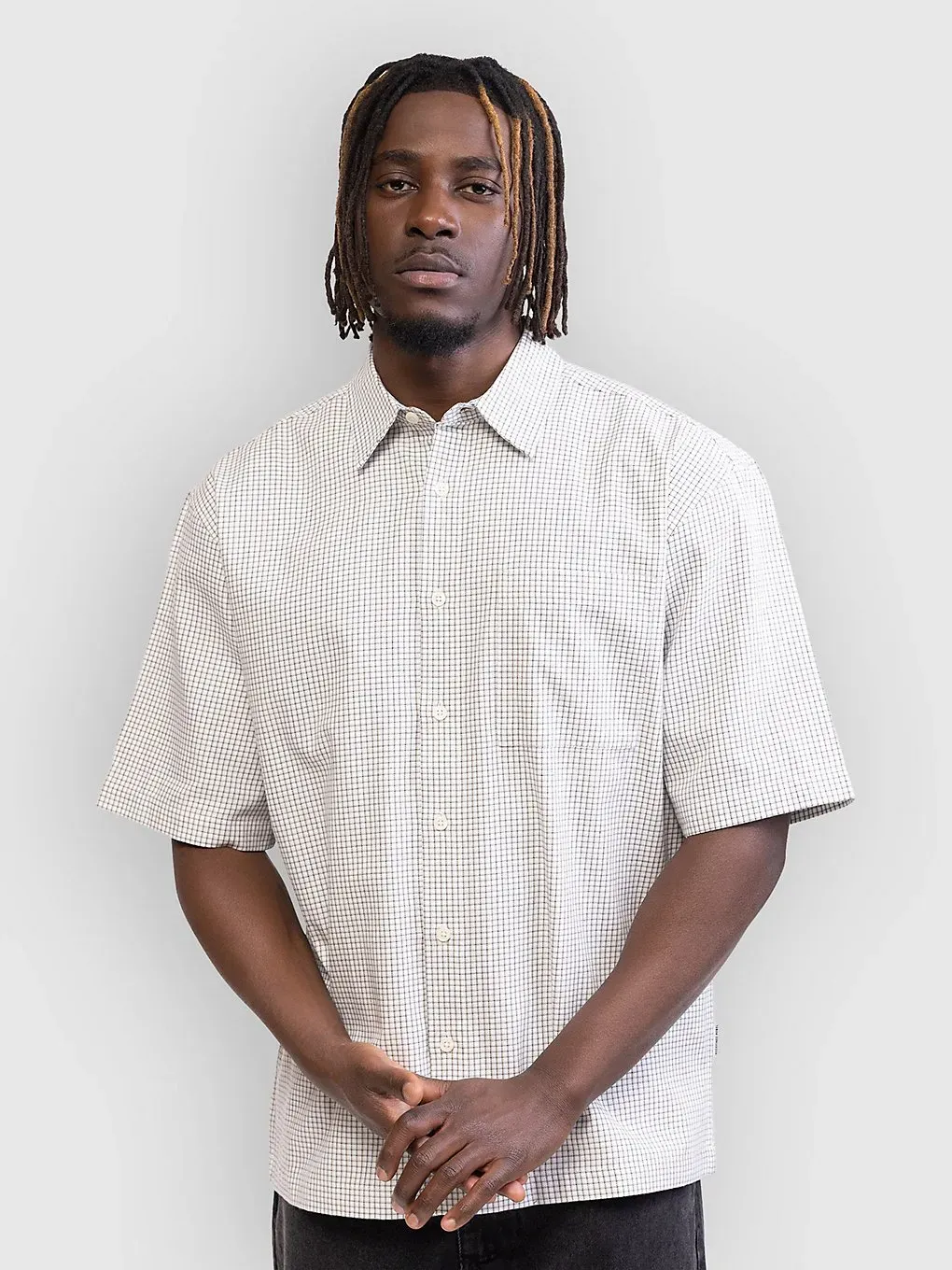Redefined Rebel RRMagnus Oversized Fit Hemd white Gr. L