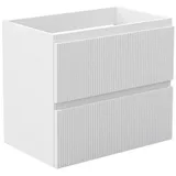 duschspa Waschtisch Unterschrank Waschtischunterschrank Waschbeckenunterschrank Badschrank, 50-120cm Hängeschrank, Matt / Hochglanz 60 cm x 52 cm x 38.8 cm