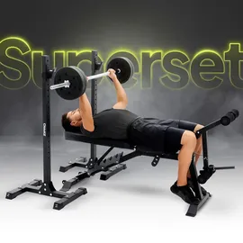Zipro Superset Hantelbank Schwarz
