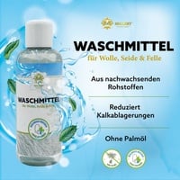 Fellwaschmittel 250ml Fell Shampoo Lammfell Wolle Seide Pflege mit Lanolin