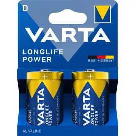 Varta Longlife Power D LR20, Mono - / 1,5 V, 2 Stück