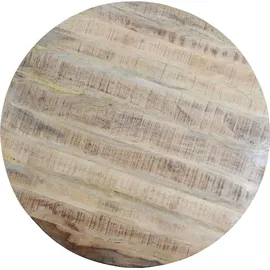 möbelliebling RUNIS Ø 140 cm naturbelassen/silber