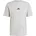 Kurzarm-T-Shirt Medium Grey Heather Black XL