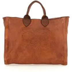 Campomaggi  Handtasche C022370ND-X2584 SHOPPING GRANDE  in Braun, Einheitsgrösse