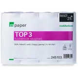 Cleanclub Küchenrolle Top3 hochweiß 3-lagig 32 Rollen