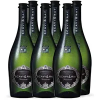 SCAVI & RAY Prosecco Frizzante DOC (6 x 0,75l) - fruchtig, frischer und trockener italienischer Prosecco - Perfekt geeignet für festliche Anlässe und Prosecco-Cocktails - (6 x 0,75l)