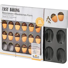 RBV Birkmann Easy Baking Bärentatzen-/Madeleine-Form 37 x 26 x 1,5 cm