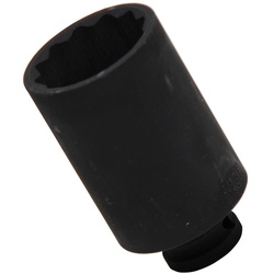 BGS 5344 Impact Nuss / Krafteinsatz Zwölfkant SW 38mm Antrieb 12,5mm (1/2") für Schlagschrauber geeignet