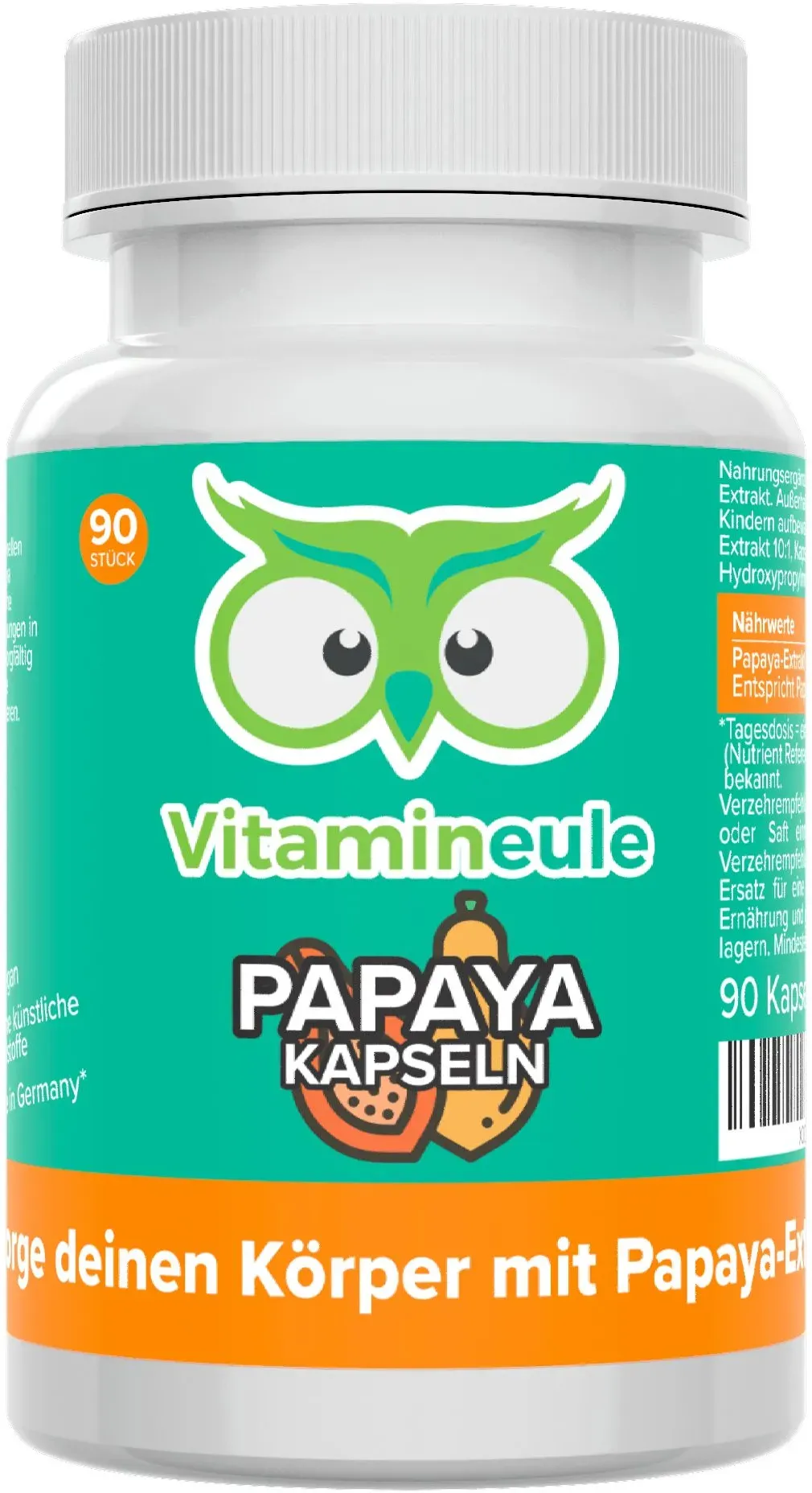 Papaya Kapseln - Vitamineule® 90 St