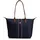Tommy Hilfiger Popette Shopper Leder Space Blue/Braun