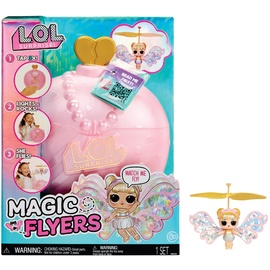 L.O.L. Surprise! LOL Surprise Magic Flyers - Sky Starling - Handgesteuerte fliegende Puppe - Sammlerpuppe mit Touch-Flasche zum Auspacken - Ideal für Mädchen ab 6 Jahren