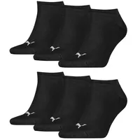 Puma Socken Unisex 6er Pack Stretch SCHWARZ|SCHWARZ 39-42