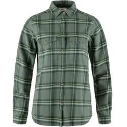 Fjällräven övik Heavy Flannel Shirt W patina green-deep patina (614-679) XL