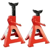 Grafner Unterstellbock Set 2T KFZ Böcke Set - 2000 kg höhenverstellbar