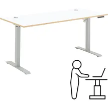 Innostyle Voleo E-Schreibtisch DETROIT - B/H/T ca. 160,00x72,00x77,00