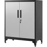 Songmics Aktenschrank 80 x 0 x 0 cm silber