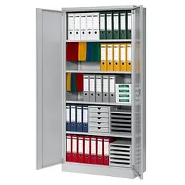 Gürkan Aktenschrank 92 x 42 x 195 cm grau