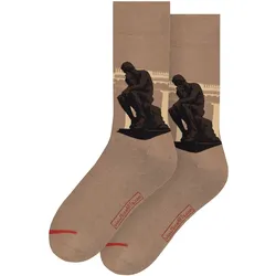 MuseARTa Unisex Socken Auguste Rodin - The Thinker