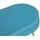 SalesFever Clam oval blau/gold