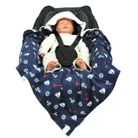 HOBEA-Germany Einschlagdecke Sommer weiß/Marine