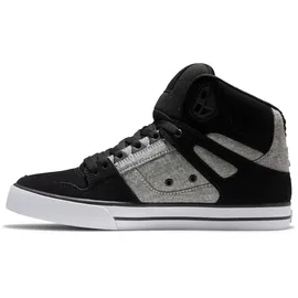 DC Shoes Pure High-Top Herren Schwarz/Grau/Weiß 42