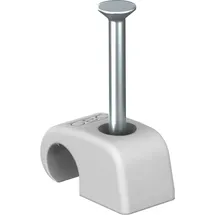 OBO Bettermann Haft-Clip m.Nagel 4-7mm L25 PP LGR 2025 25