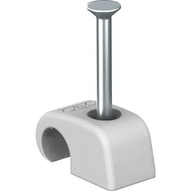 OBO Bettermann Haft-Clip m.Nagel 4-7mm L25 PP LGR 2025 25