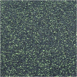 TRENDY SPORT Bodenmatte Rubber Interlocking Flooring Segura 1000 schwarz/grün 0,8 cm