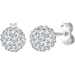 Elli Kugel Kristalle Funkelnd Elegant Silber Weiß Damen 