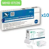 Deepblue Covid Antigen Lolli-Speichel-Test | Schnell-Selbsttest (Laientest) 10 Stück MHD 07/26 | ID: 2099 | GRATIS parahealth Tests (5 Stück, MHD...