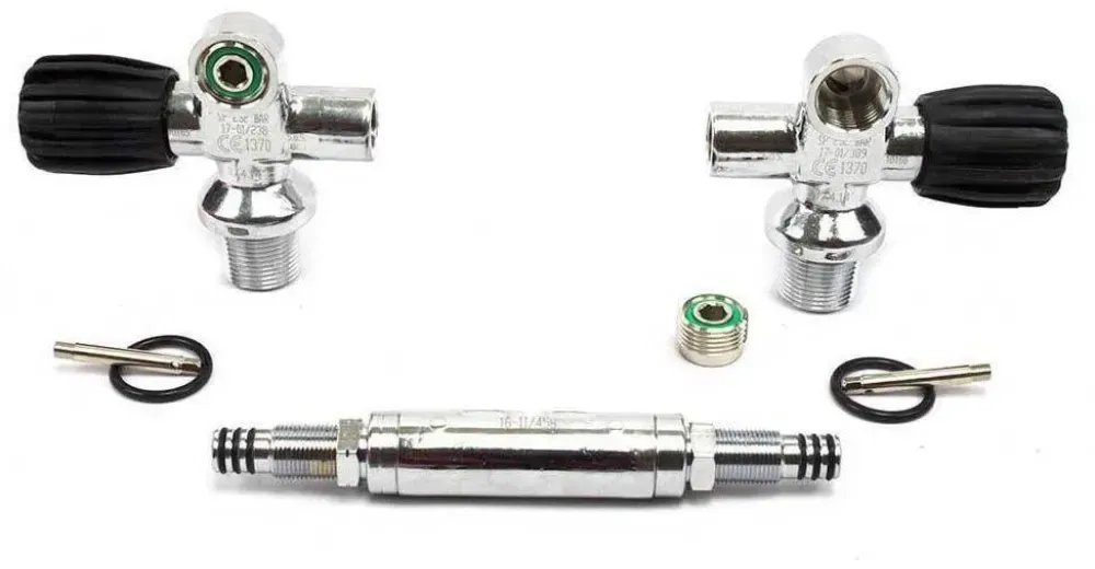 Metalsub Tankbibo S 3/4 Npsm 232 Bar Ventil - Silver - 7 Liter / 140 mm