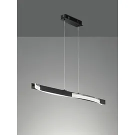 Fischer & Honsel Bridge LED Pendelleuchte Hängelampe Deckenleuchte Dimmbar Metall, Esszimmerlampe