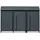 Westmann Mülltonnenbox Moderna 3 x 240 l Anthrazit 83 cm x 211 cm x 135 cm