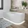 Riho Desire Corner Eckbadewanne 184 x 84 cm (B087002105)